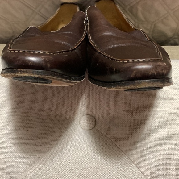 Yves Saint Laurent Men Mokassin Dark Brown Leather Slip-Ons US 11.5/EU 45.5 main image 3